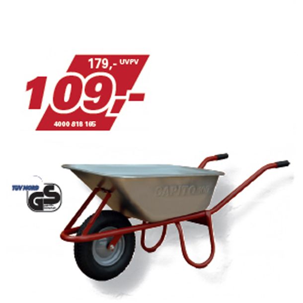 Tiefmuldenkarre Allcar Jetzt 109€ (UVPV 179€) Artikelnr. 4000 818 165